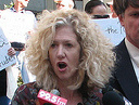 Sandy Rosenthal at LSU Rally in New Orleans April 2009